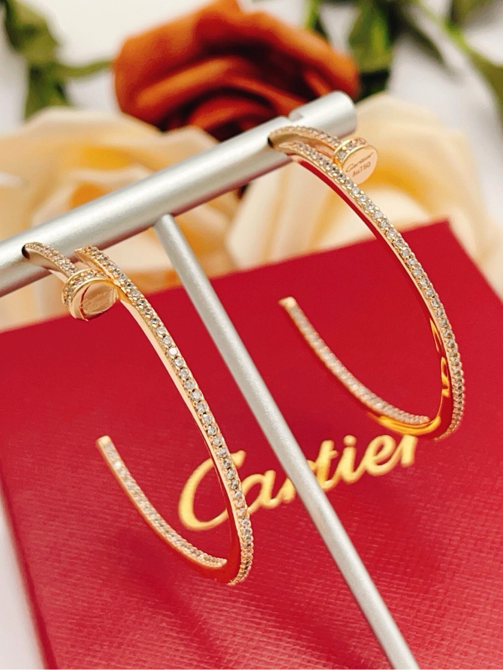 Excellent Used Condition Cartier Earrings